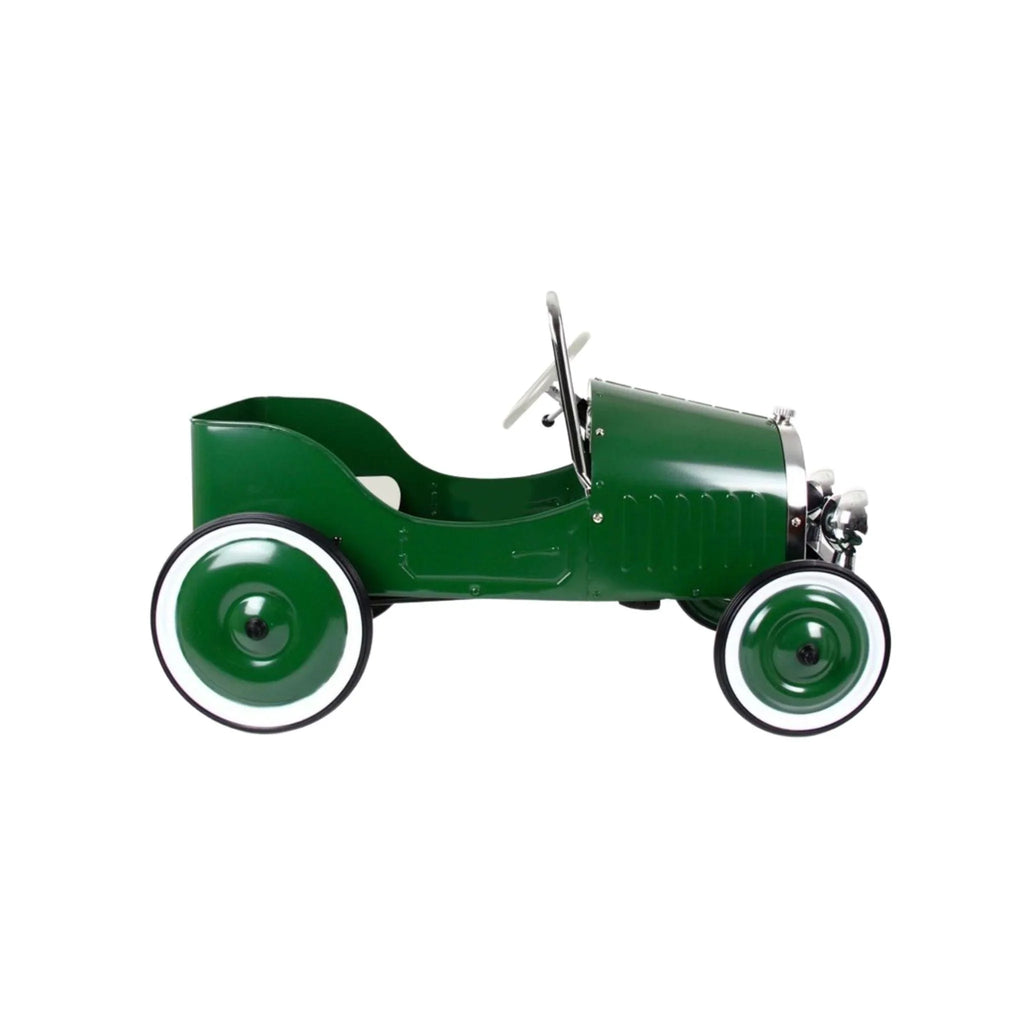Green Classic Ride-On Pedal Car - Little Loves Pedal Cars Bikes & Tricycles - The Well Appointed House