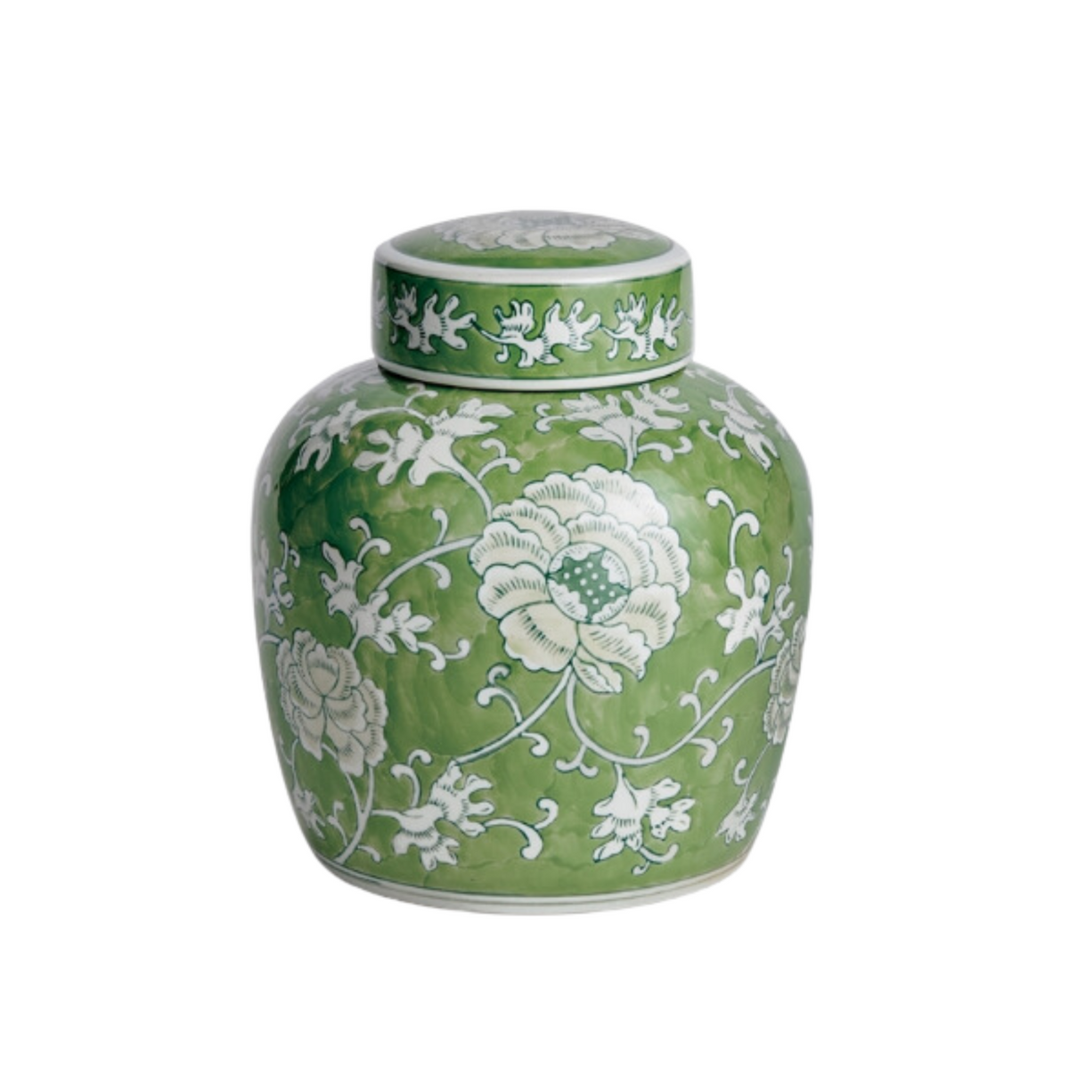 Imperial Lotus Lidded Jar