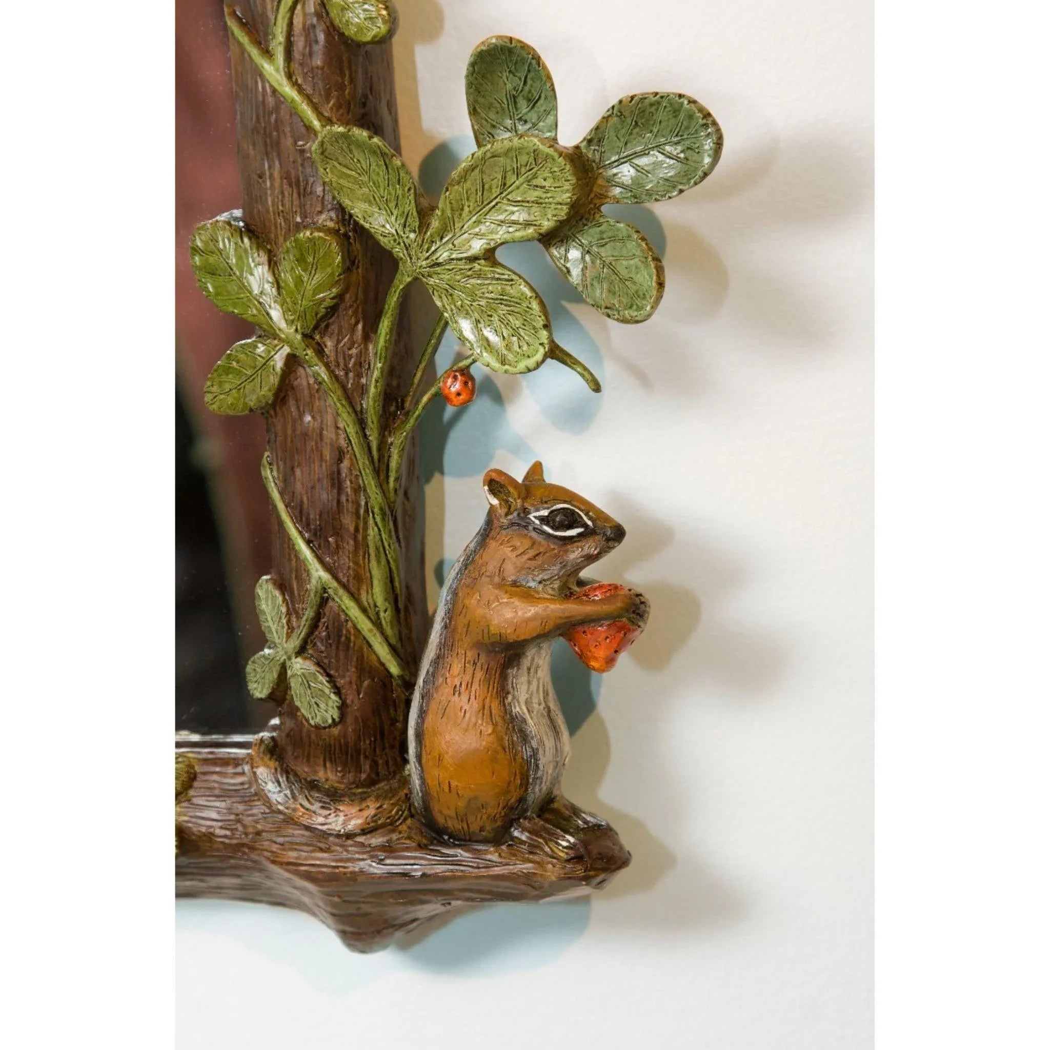 Hand-Painted Strawberry Thief Wall Mirror – The Well Appointed House Hand-Painted Strawberry Thief Wall Mirror – The Well Appointed House