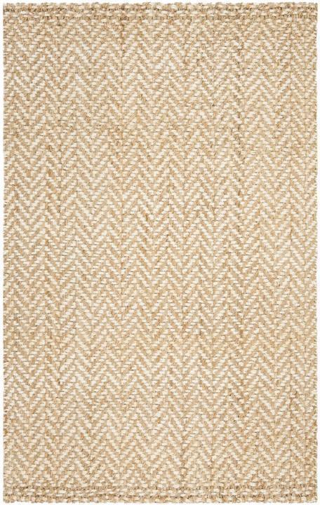 Hand Woven Natural and Ivory Jute Rug - Rugs - The Well Appointed House
