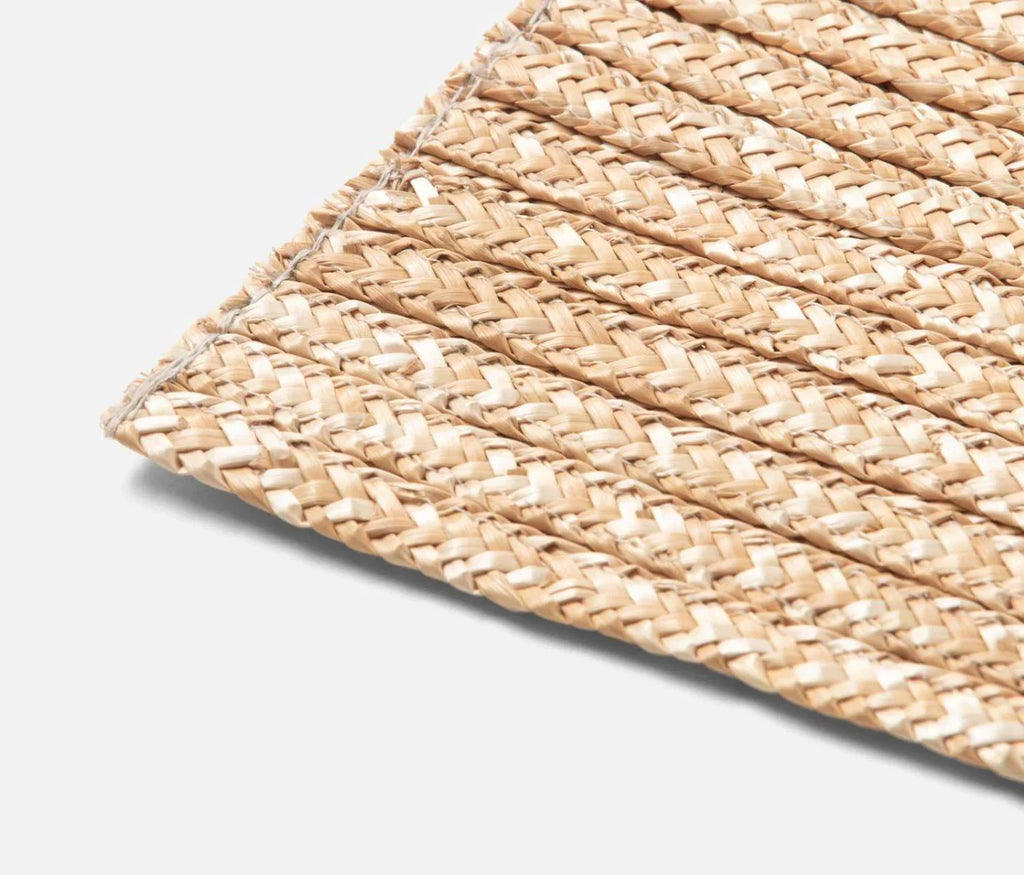 Handwoven Straw Placemats in Natural - Placemats - The Well Appointed House