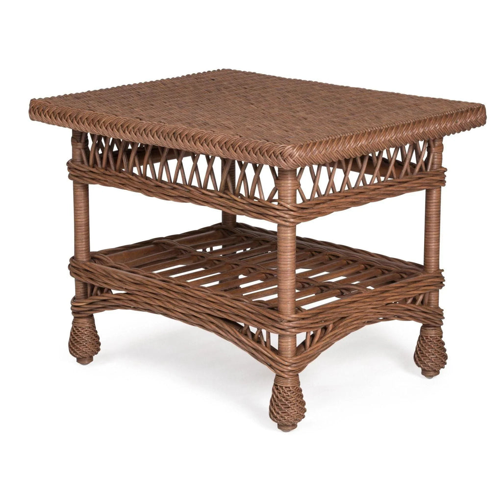 Harbor Front Wicker Coffee Table - Coffee Tables - The Well Appointed House