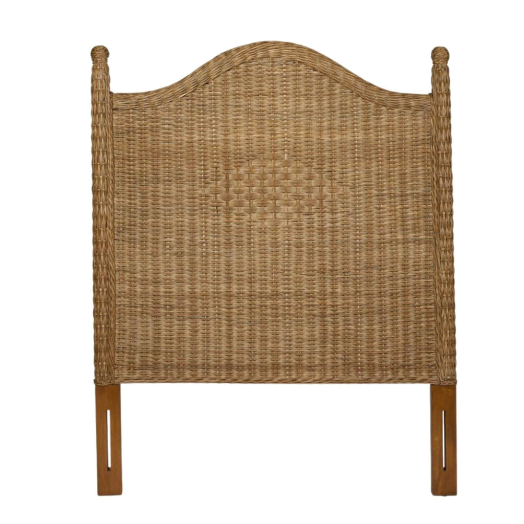 Harvested Rattan Wicker Twin Headboard - Beds & Headboards - The Well Appointed House