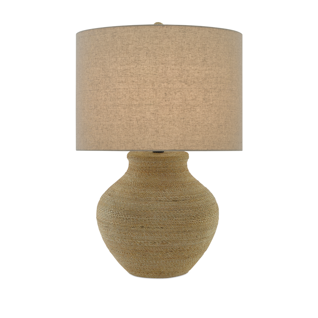 Hensen Rope Table Lamp in Natural - The Well Appointed House 
