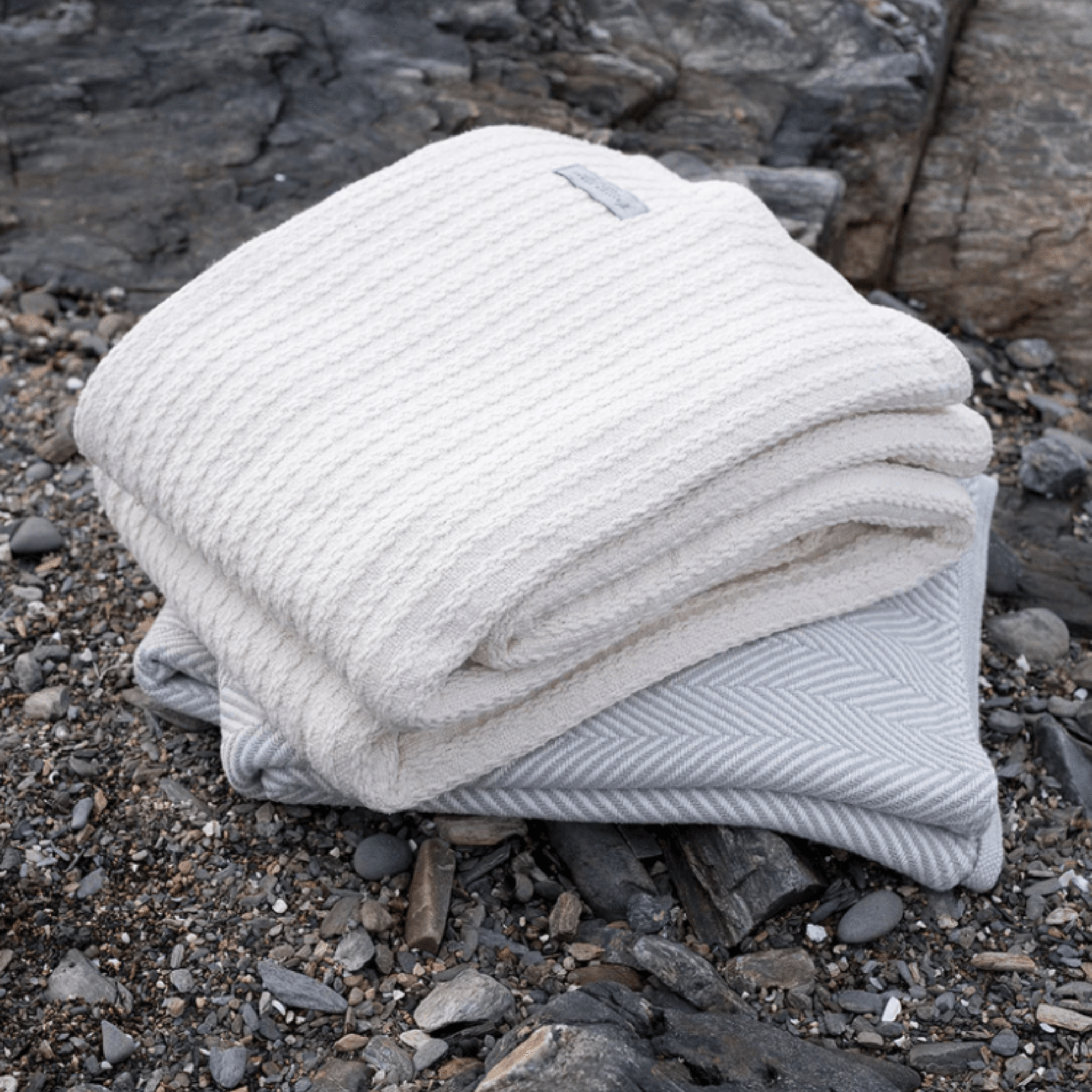 bugaboo soft wool blanket Cotton Herringbone Bed Blanket