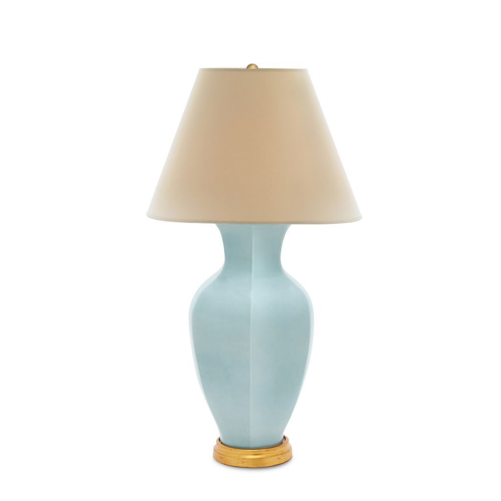 Light Blue Hive Table Lamp - The Well Appointed House