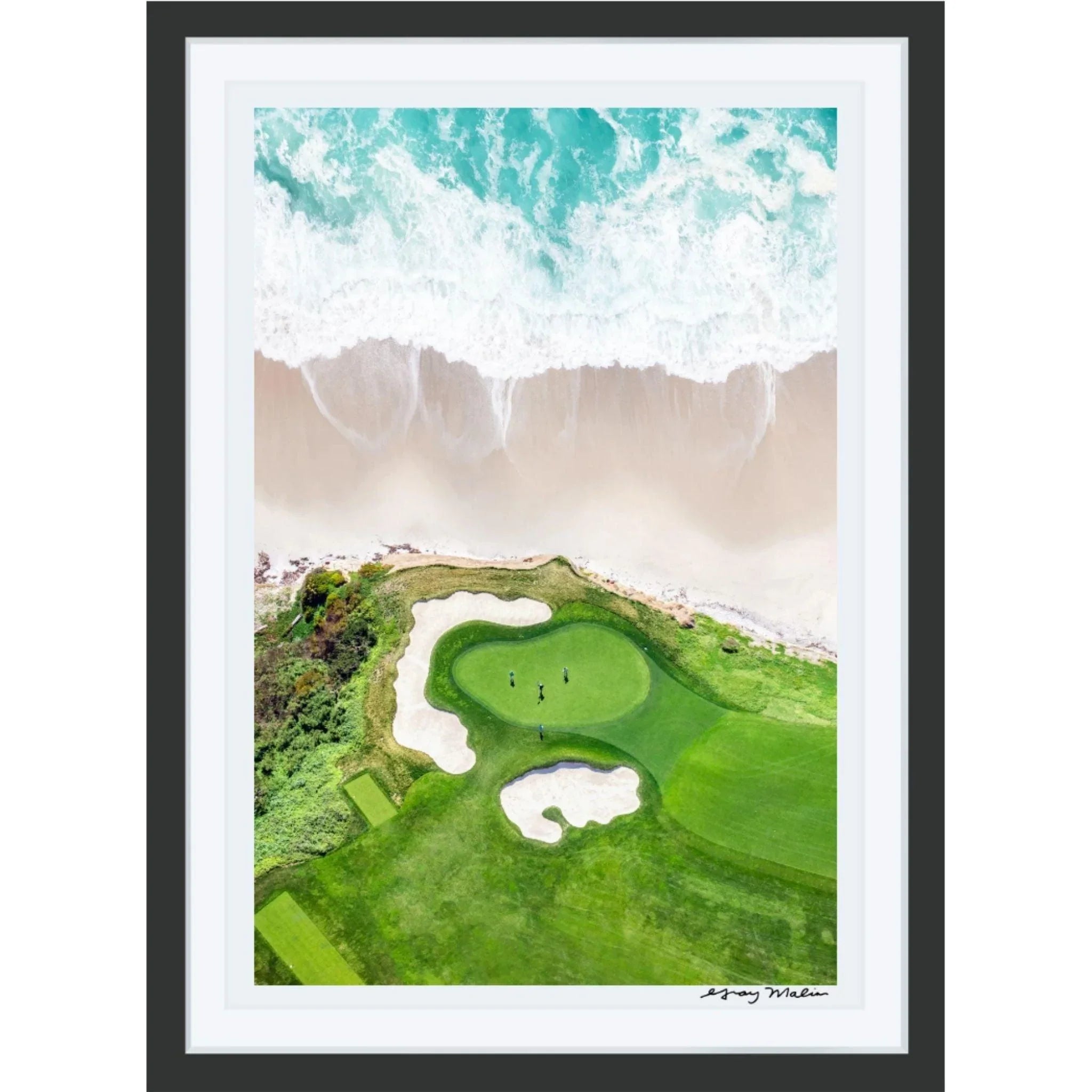 Hole 10, Pebble Beach Golf Links Print by Gray Malin – The Well Hole 10, Pebble Beach Golf Links Print by Gray Malin – The Well