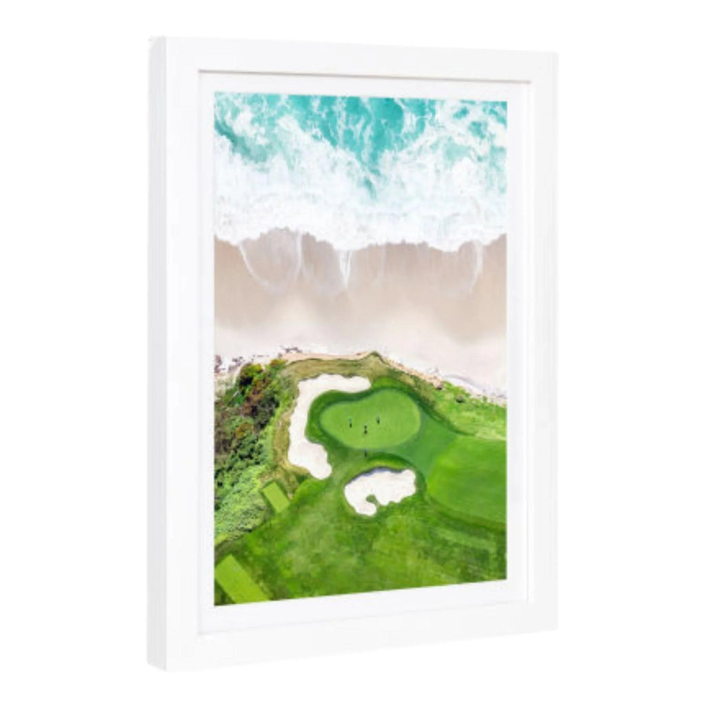 Hole 10, Pebble Beach Mini Framed Print by Gray Malin - Photography - The Well Appointed House