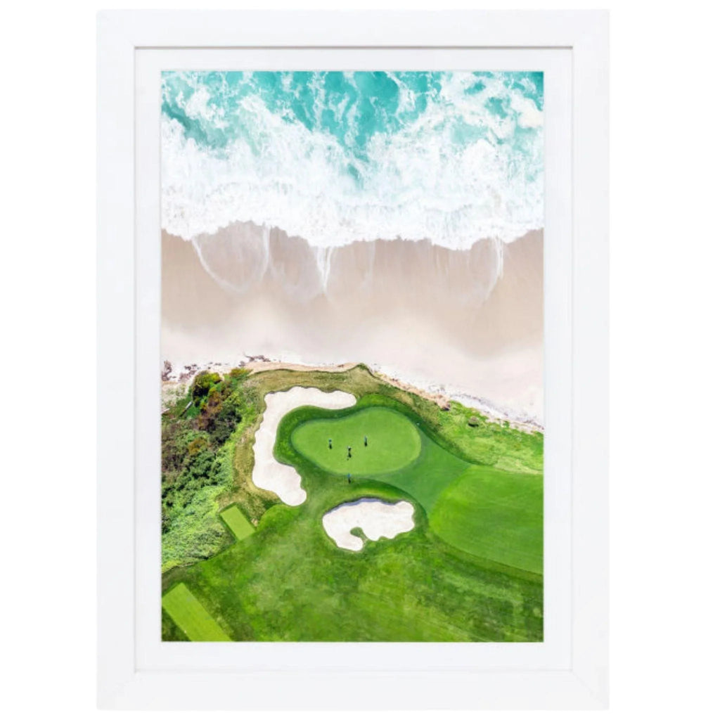 Hole 10, Pebble Beach Mini Framed Print by Gray Malin - Photography - The Well Appointed House