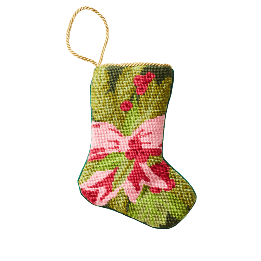 Holiday Greetings Stocking - Christmas Stockings - The Well Appointed House