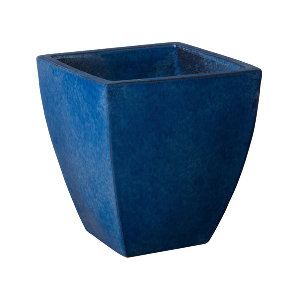 garden plant pots ceramic Scalloped Terracotta Garden Pot and Saucer main image 1