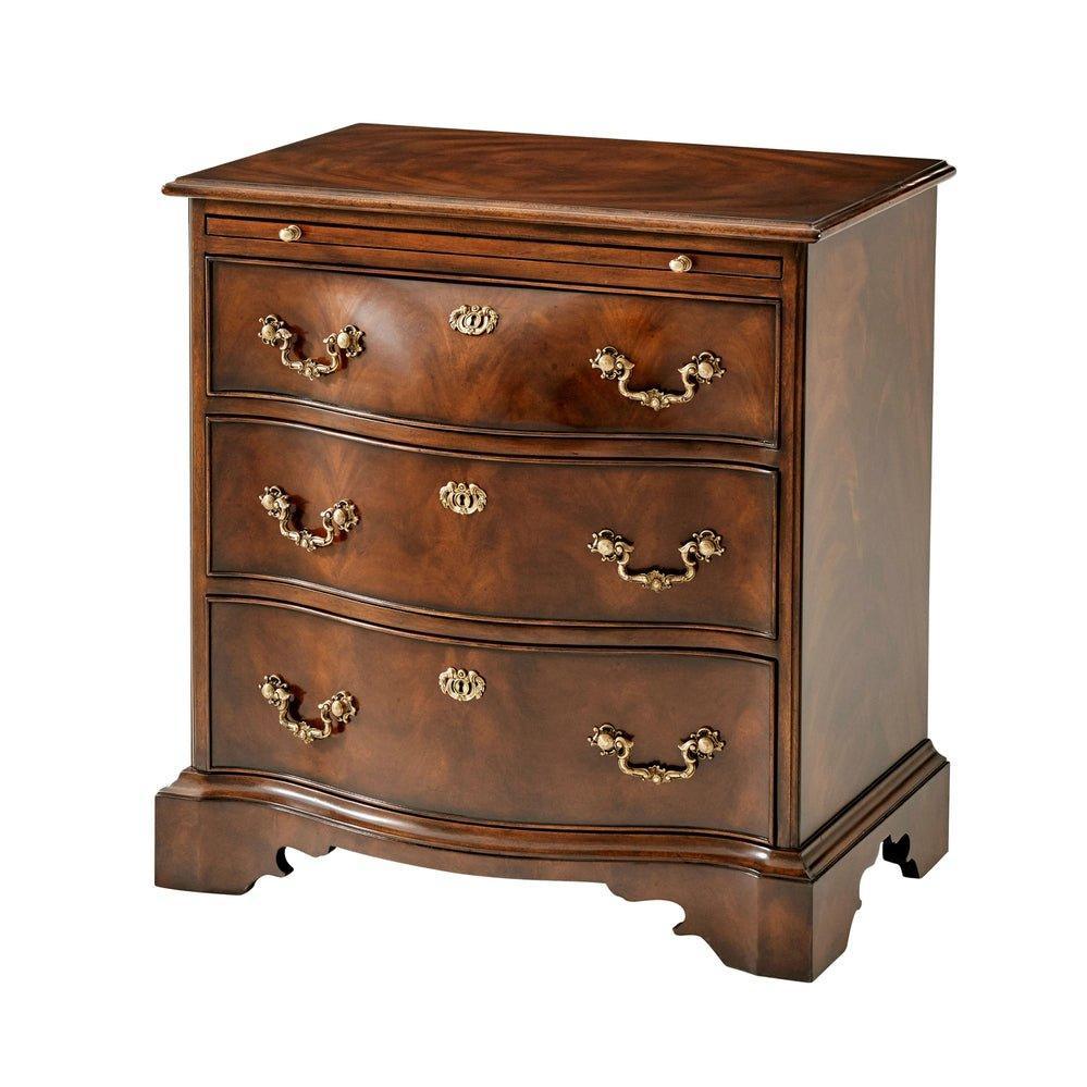 India Silk Three Drawer Chest - Nightstands & Chests - The Well Appointed House
