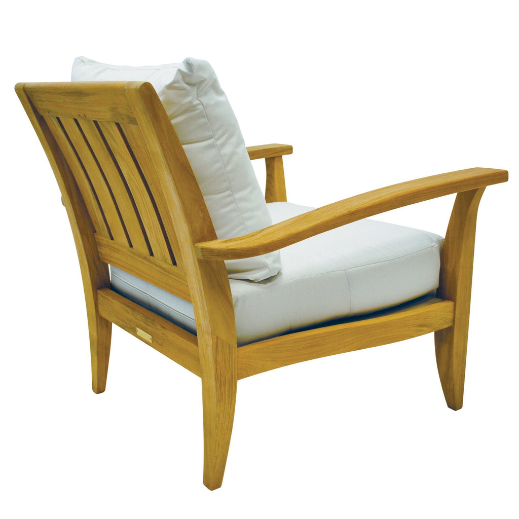 Ipanema Outdoor Teak Lounge Chair - Outdoor Chairs & Chaises - The Well Appointed House