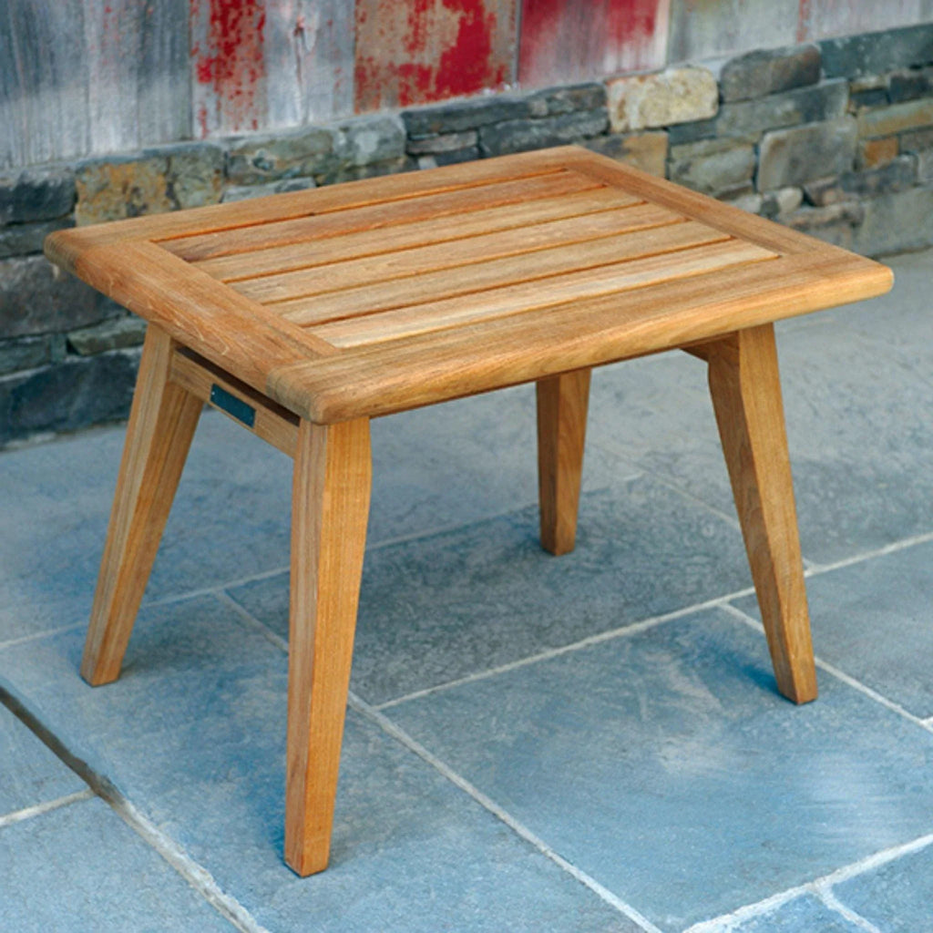 Ipanema Outdoor Teak Side Table - Outdoor Coffee & Side Tables - The Well Appointed House