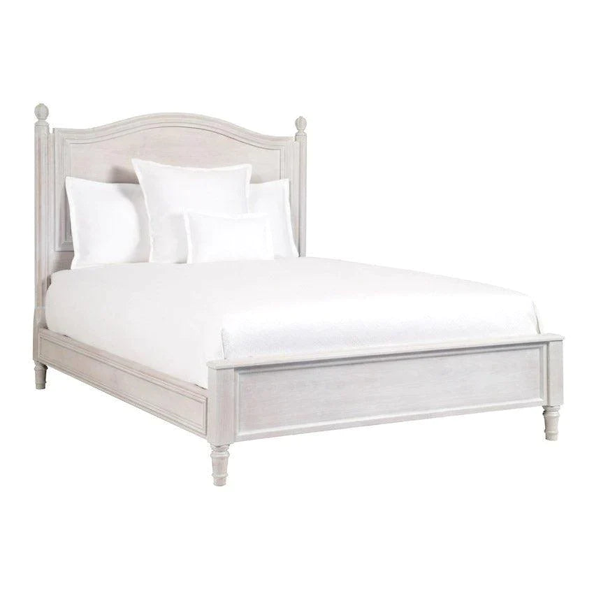 Isabella Luxe Wood Panel Bed - Beds & Headboards - The Well Appointed House