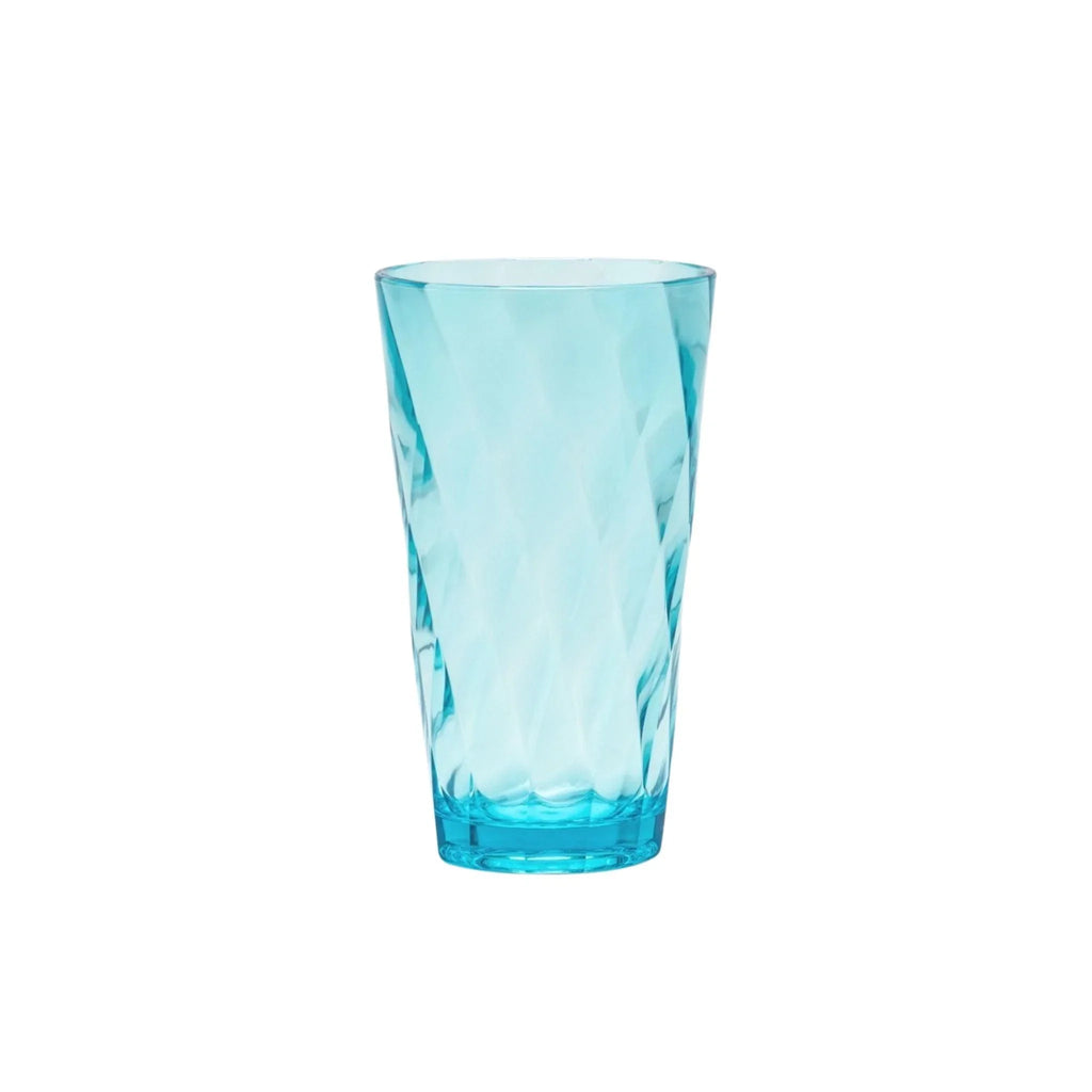 Island Blue Acrylic Drinking Glasses - Drinkware - The Well Appointed House