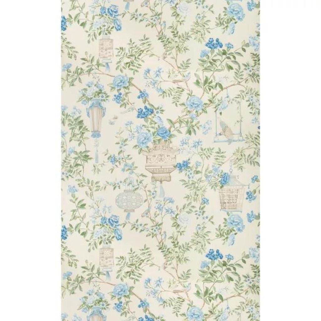 Jardin Fleuri Wallpaper in Delft - Wallpaper - The Well Appointed House