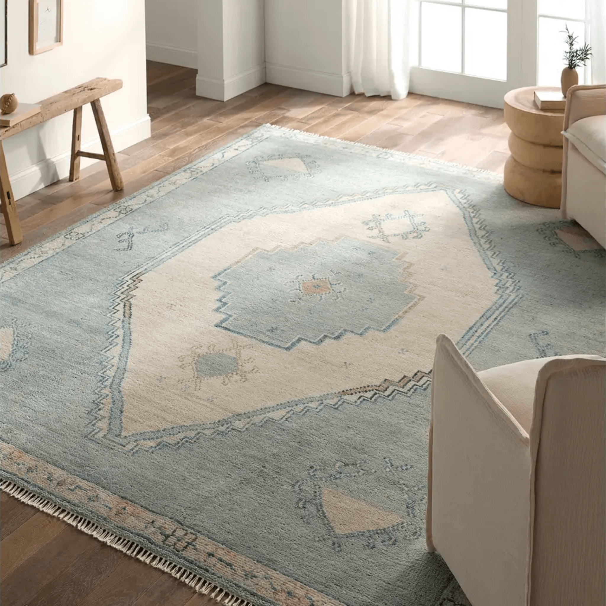 Jinsen Hand-Knotted Wool Rug – The Well Appointed House