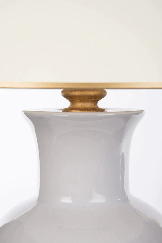 Juliette Lavender Porcelain Table Lamp - Table Lamps - The Well Appointed House