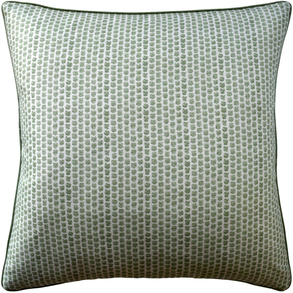 Kaya Decorative Pillow in Leaf Green - Pillows - The Well Appointed House