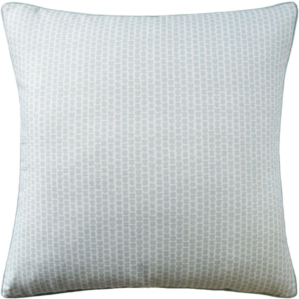 Kaya Leaf Decorative Pillow in Mist - Pillows - The Well Appointed House