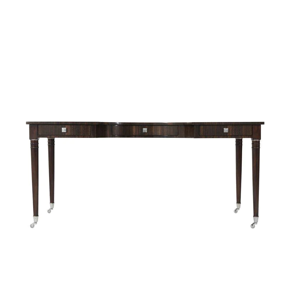 Kendals Eucalyptus Veneered Writing Table - Desks & Desk Chairs - The Well Appointed House