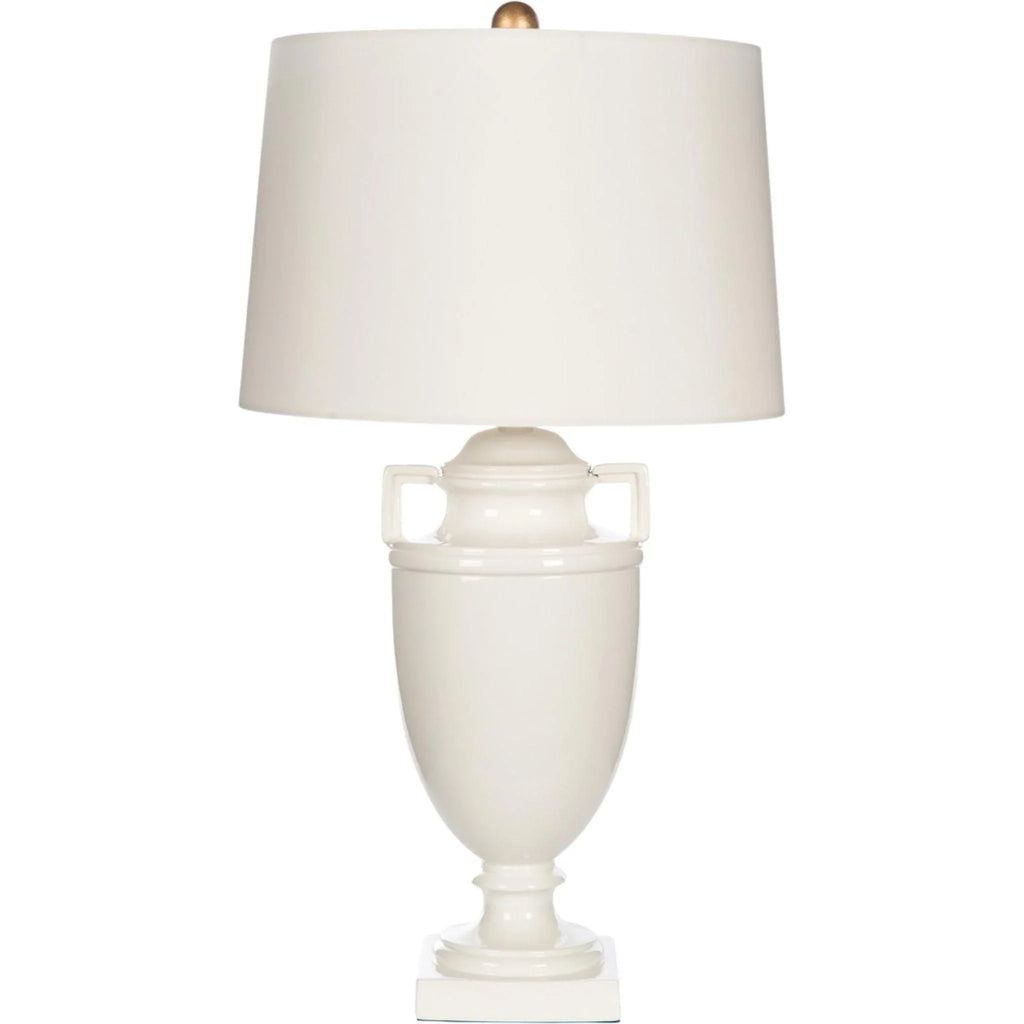 Kensington Blanc Italian Table Lamp With Shade - Table Lamps - The Well Appointed House