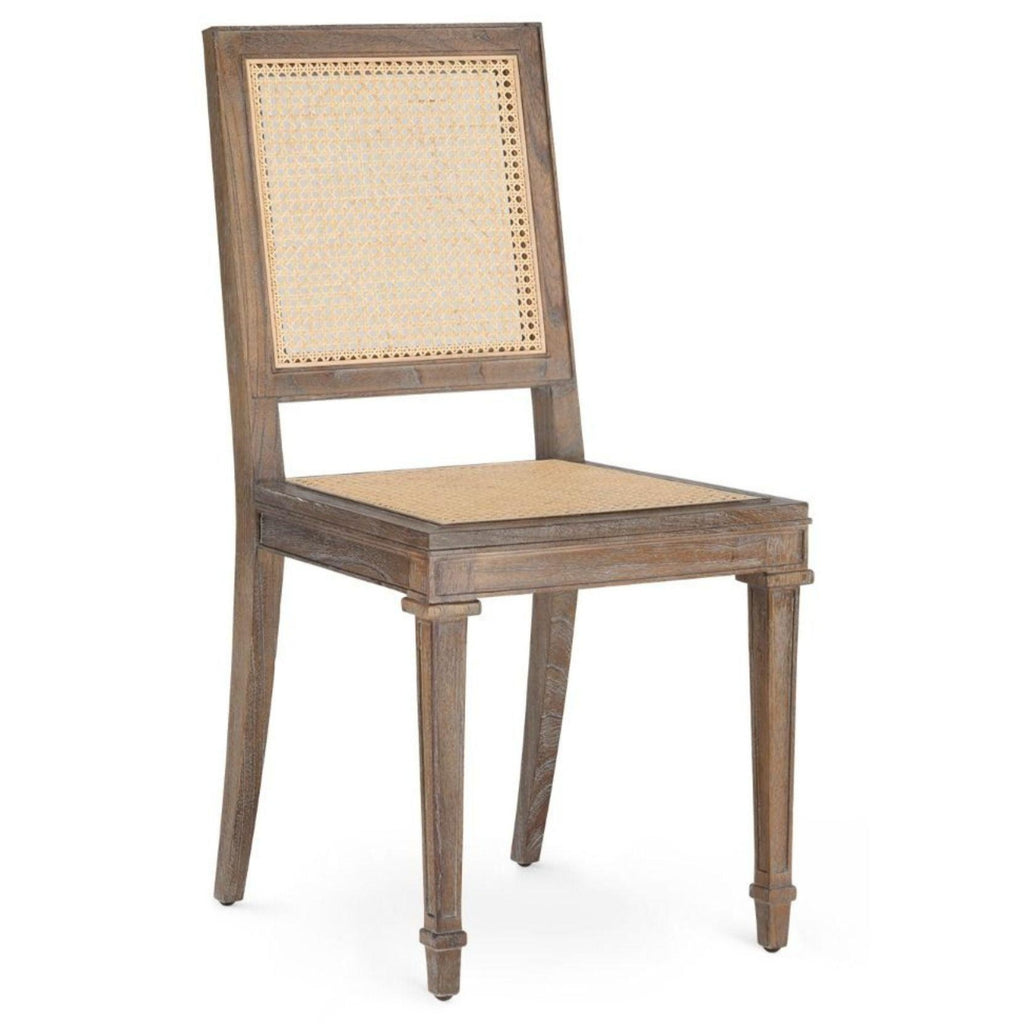 Lacquered Mahogany Jansen Side Chair - Dining Chairs - The Well Appointed House