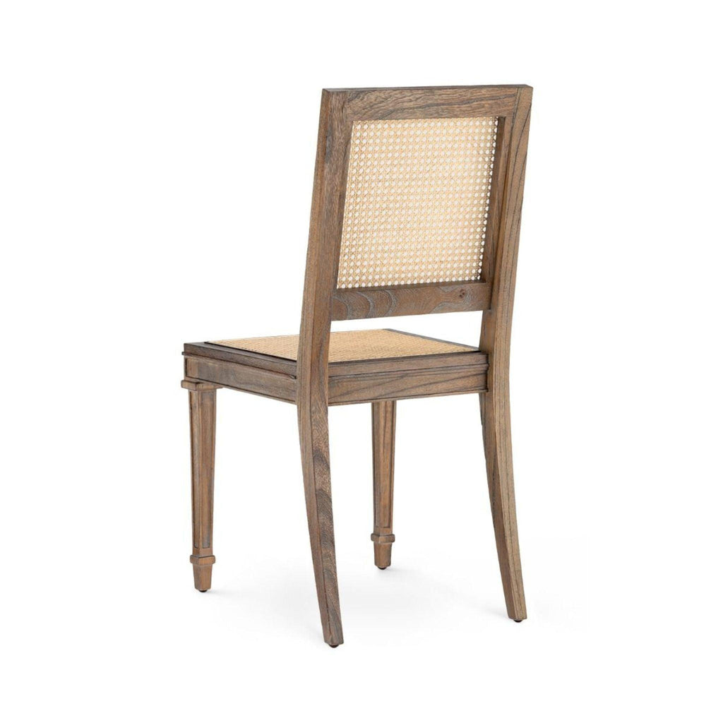 Lacquered Mahogany Jansen Side Chair - Dining Chairs - The Well Appointed House