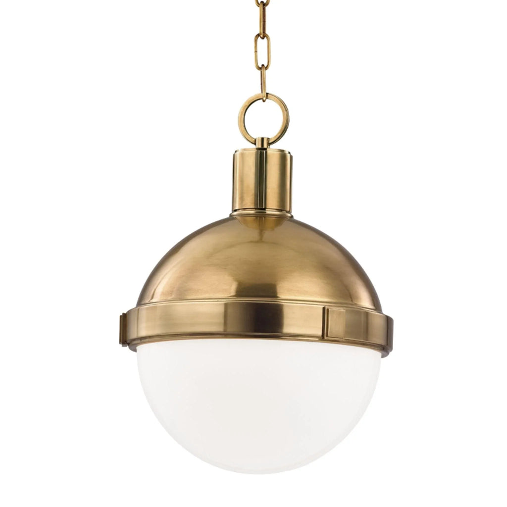 Lambert Globe Hanging Pendant Available in Three Sizes and Four Finishes - Chandeliers & Pendants - The Well Appointed House