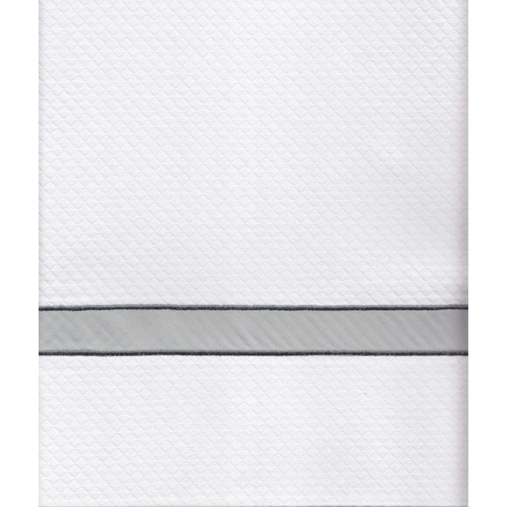 Lancaster Tape Applique Satin Stitched Edge Sheet Sets - Sheet Sets - The Well Appointed House