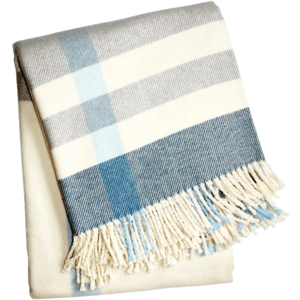 Large Plaid Throw - Throw Blankets - The Well Appointed House