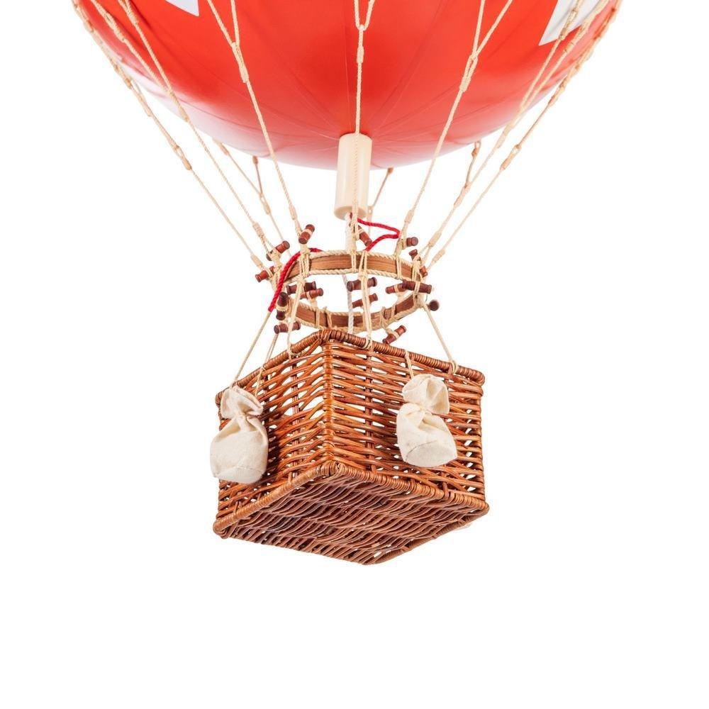 Large Red With White Hearts Hot Air Balloon Model - Little Loves Decor - The Well Appointed House