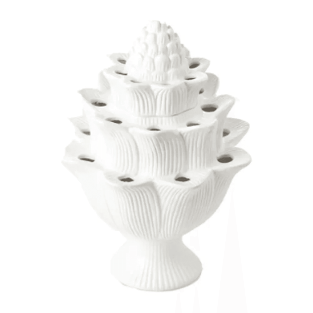 Large White Artichoke Tulipiere