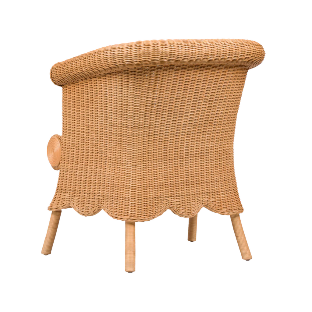 Laurel Rattan Armchair - The Well Appointed House