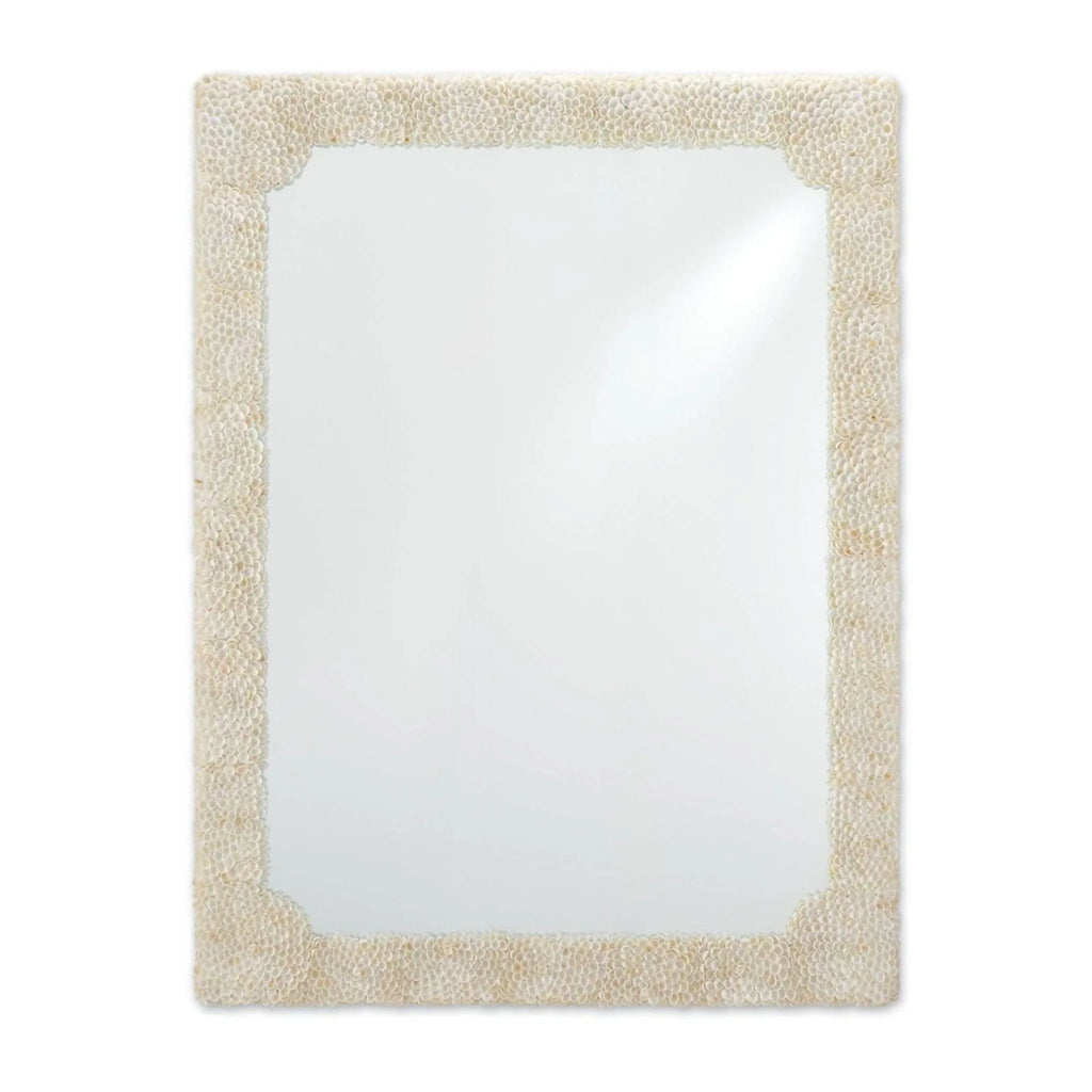 Leena Clam Rose Shells Wall Mirror - Wall Mirrors - The Well Appointed House