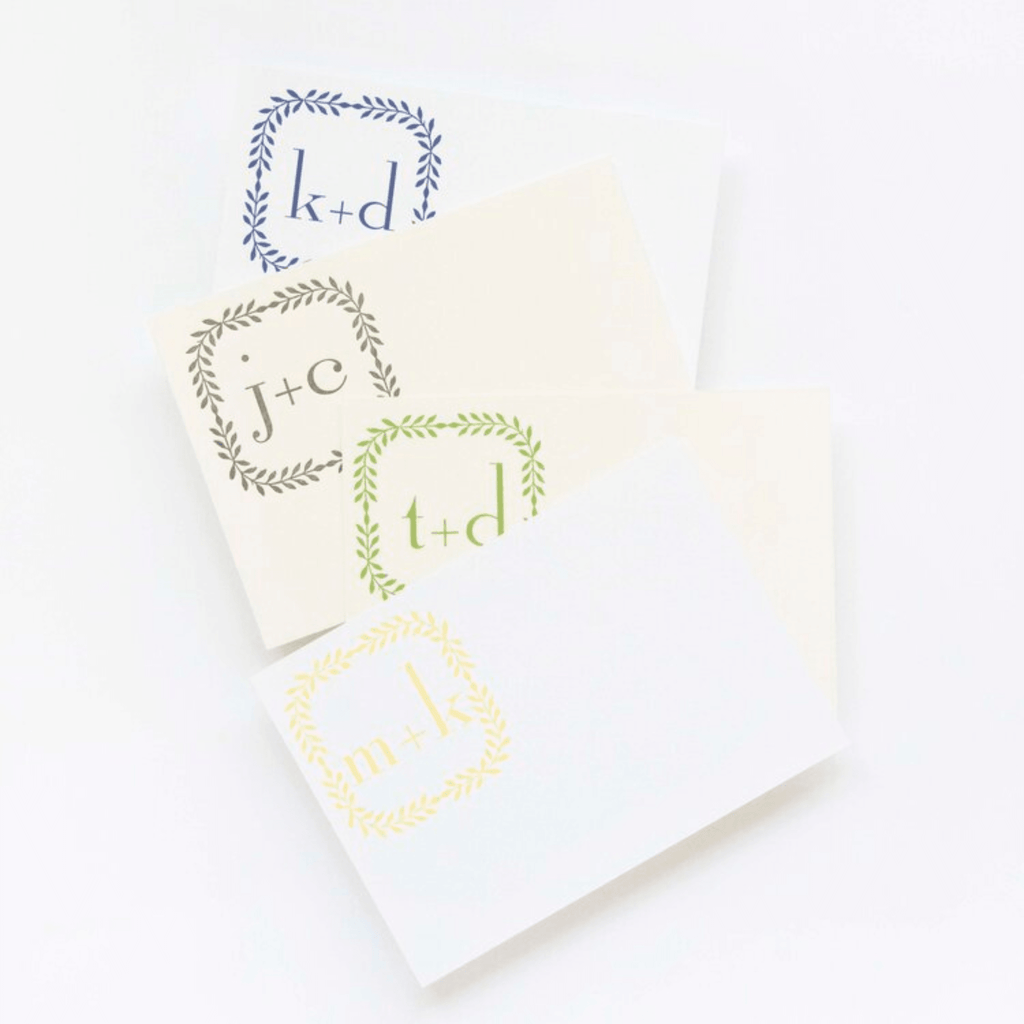 Lemon Personalized Stationery - D47 - Stationery - The Well Appointed House