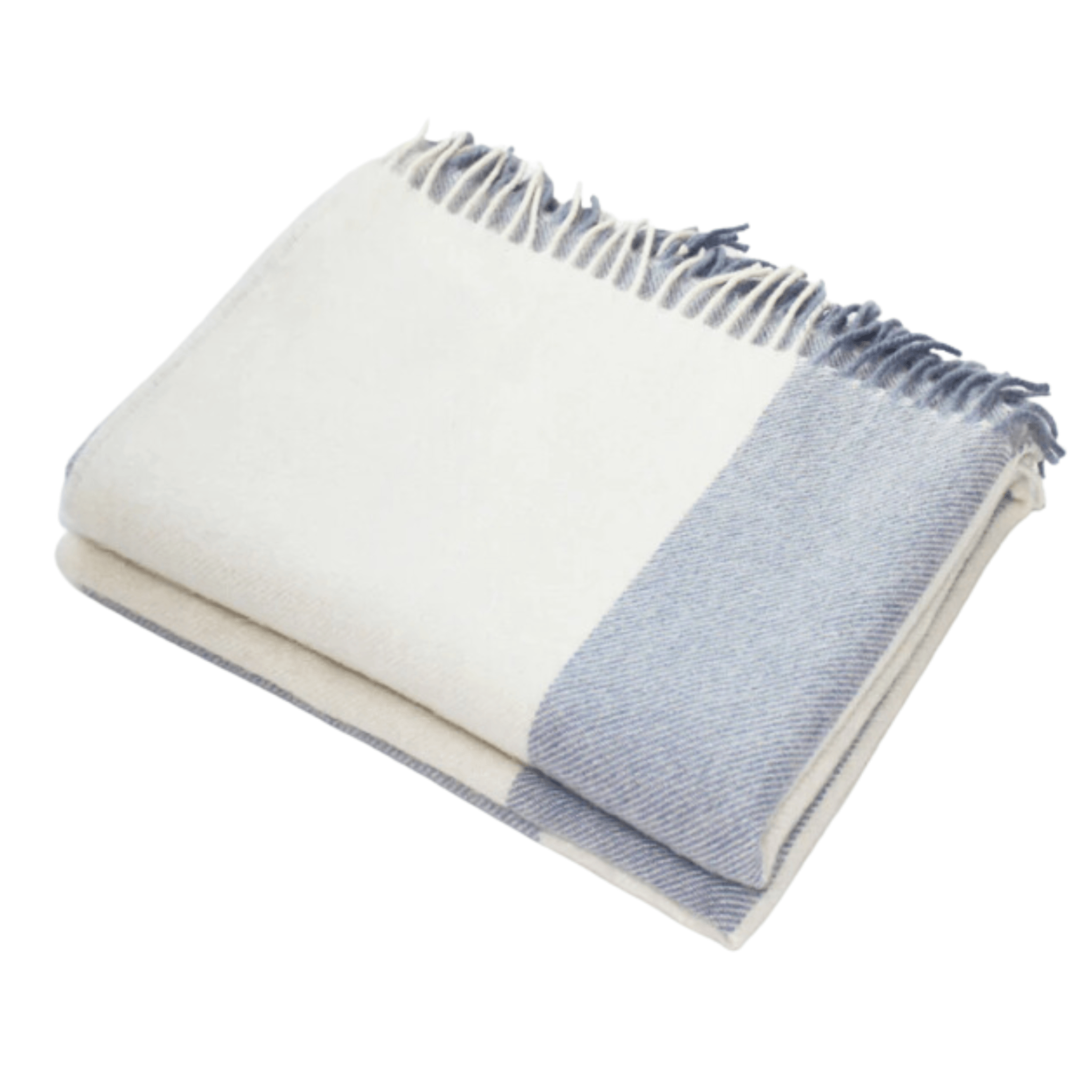Wool discount blanket blue