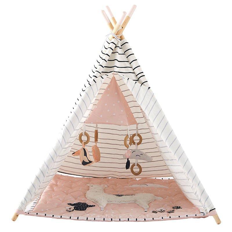 Llama Activity Play Gym Teepee for Babies - Little Loves Playhouses Tents & Treehouses - The Well Appointed House