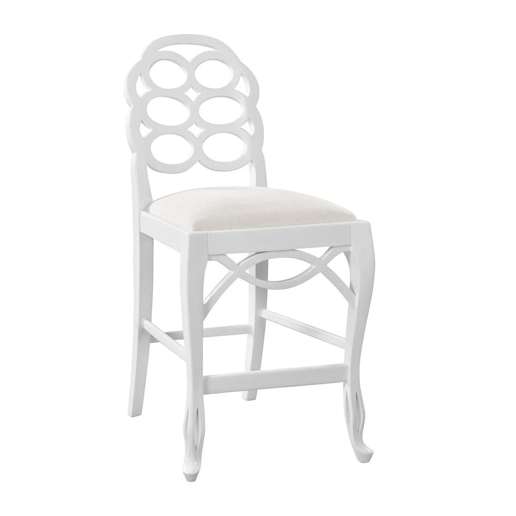 Loop Counter Stool in Eggshell White - Bar & Counter Stools - The Well Appointed House