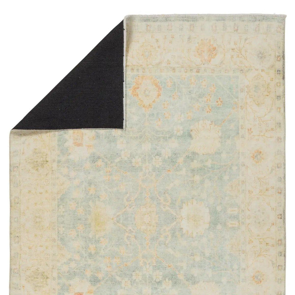 Lovato Area Rug in Yellow, Blue and Green Tones - Rugs - The Well Appointed House