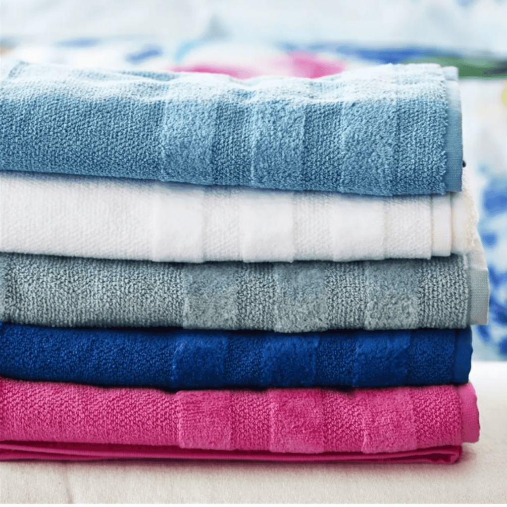 Luxurious 100% Cotton Denim Blue Coniston Towels - Bath Towels - The Well Appointed House