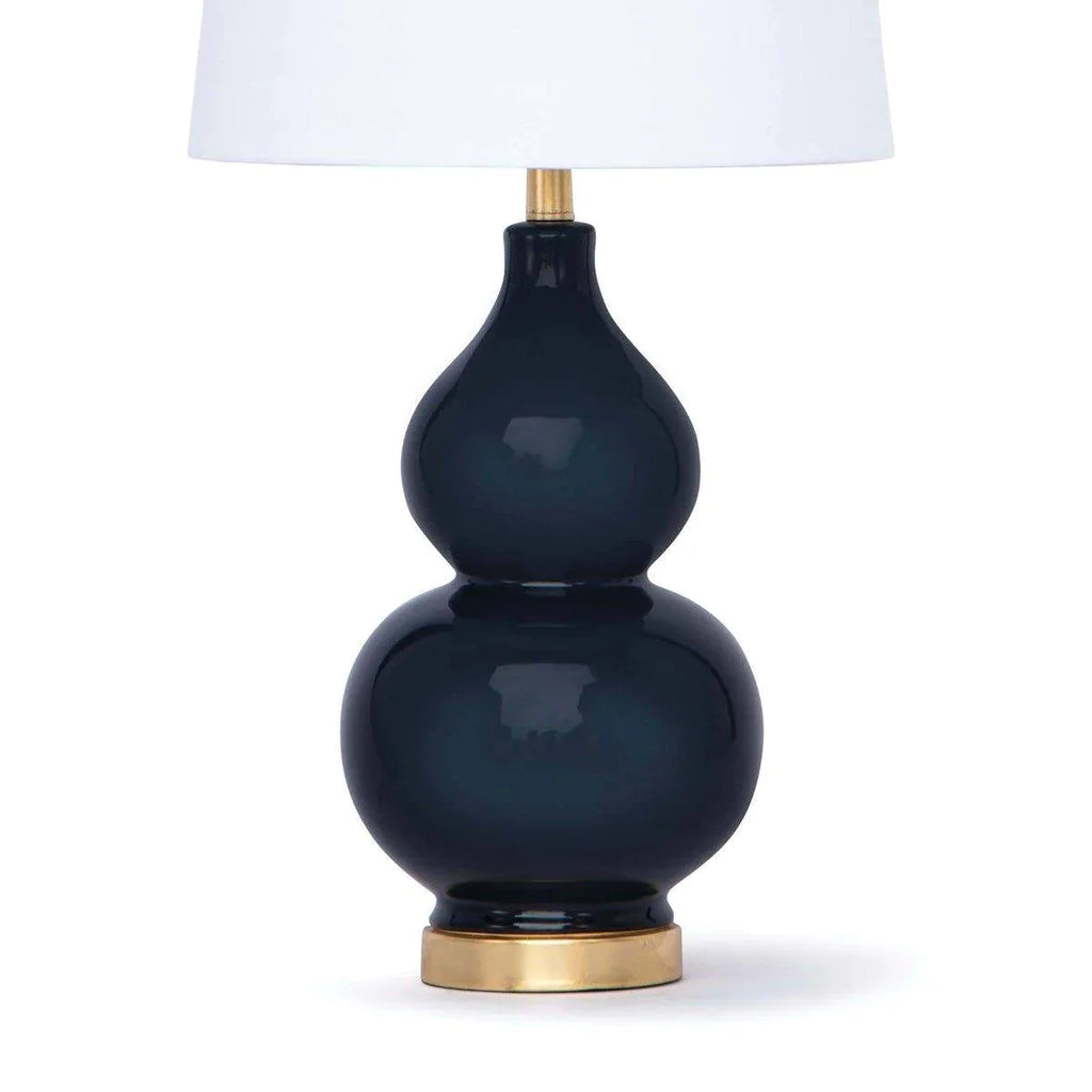 Madison Ceramic Table Lamp (Navy) - Table Lamps - The Well Appointed House