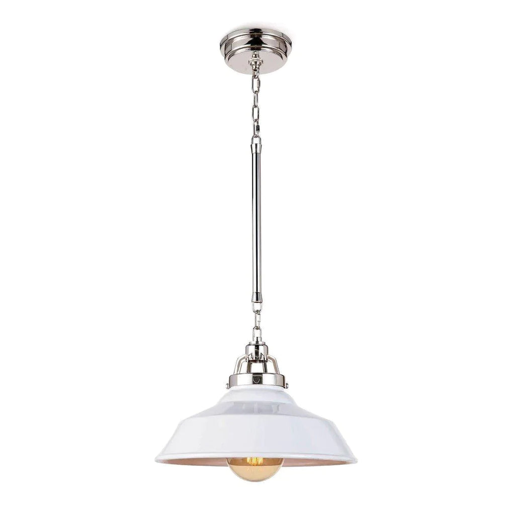 Maine Ceramic Pendant Large (White) - Chandeliers & Pendants - The Well Appointed House