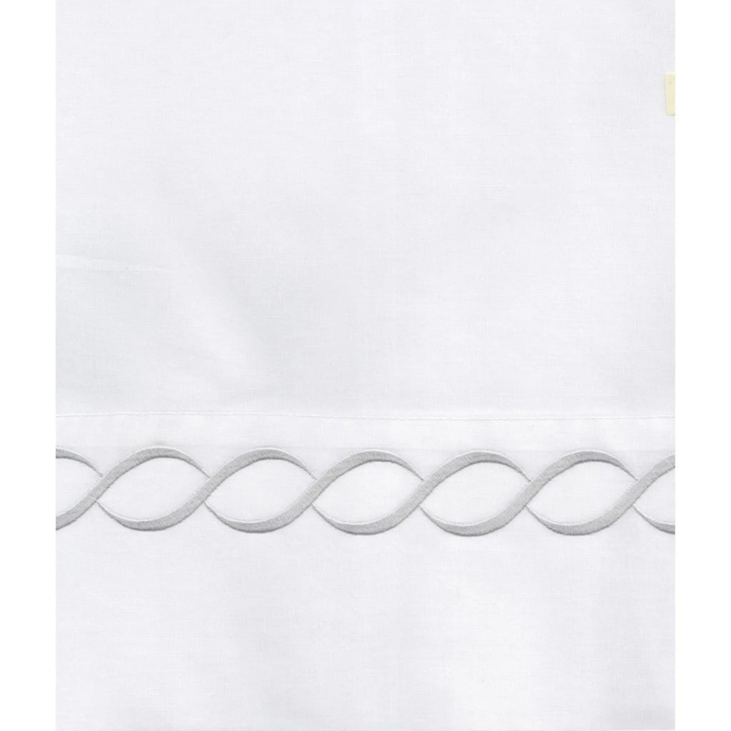 Mara Embroidered Design Duvet Cover - Available in a Variety of Thread Colors - Duvet Covers - The Well Appointed House