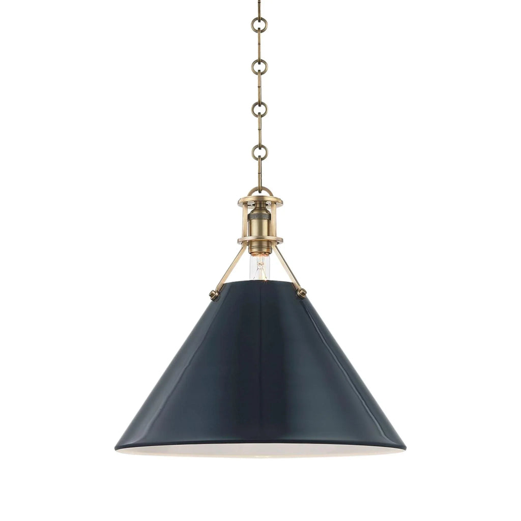 Mark Sikes Painted NO.2 Pendant Light - Available in a Variety of Finishes - Chandeliers & Pendants - The Well Appointed House