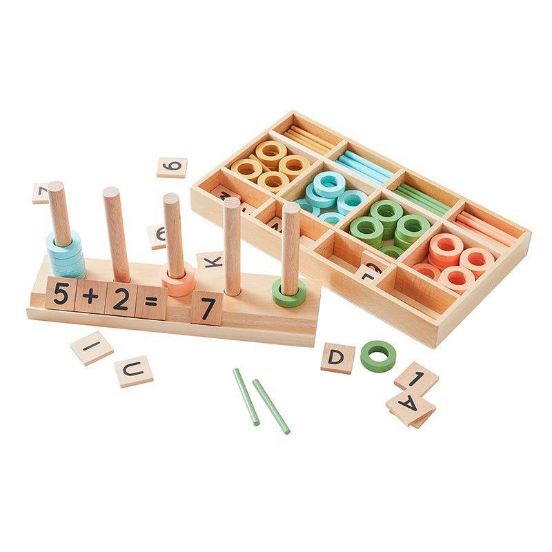 Math Activity Learning Set for Kids - Little Loves Learning Toys - The Well Appointed House