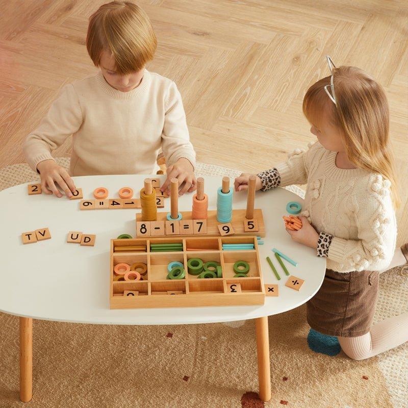 Math Activity Learning Set for Kids - Little Loves Learning Toys - The Well Appointed House