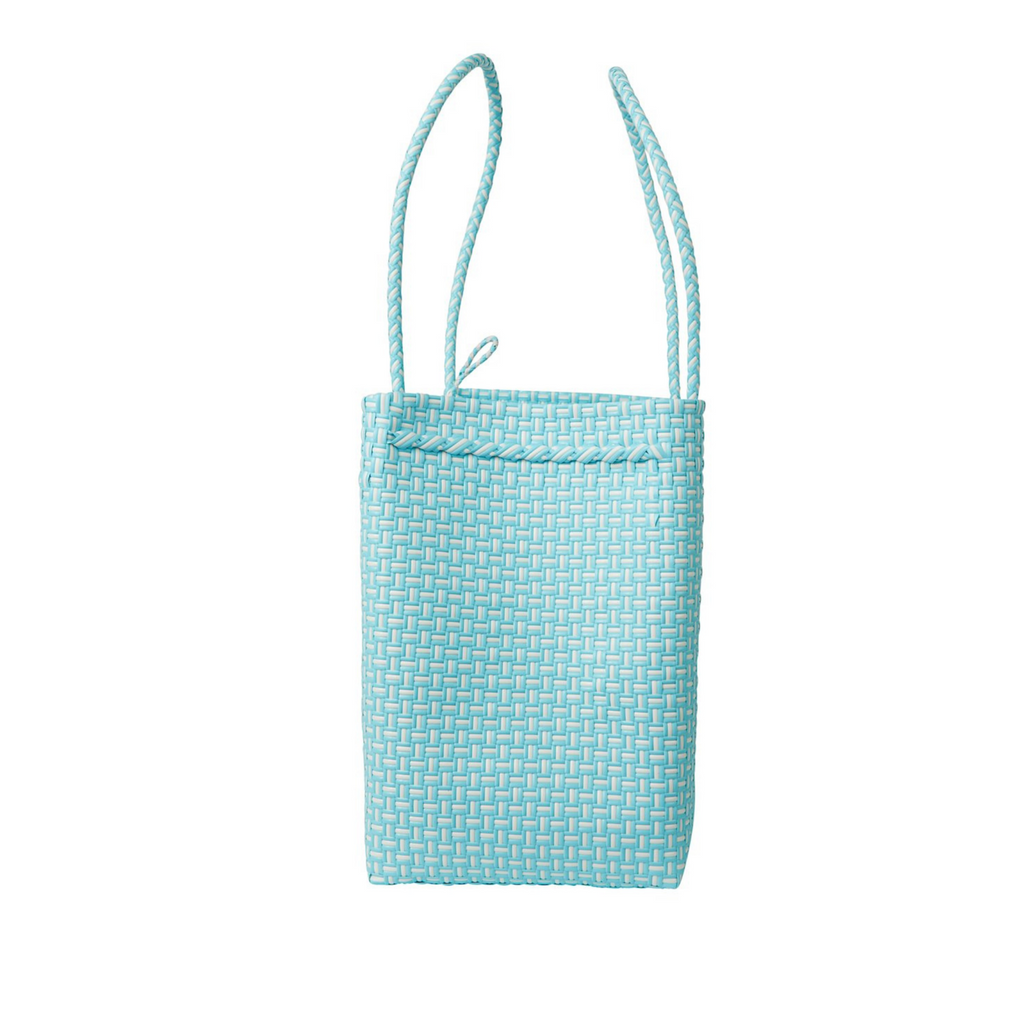 Maxi Ella Tote in Blue Check - The Well Appointed House