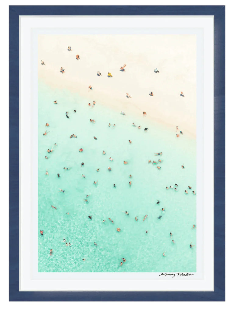 Maya Bay Swimmers, Thailand Print by Gray Malin - Photography - The Well Appointed House